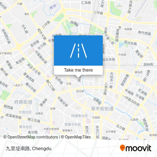 九里堤南路 map