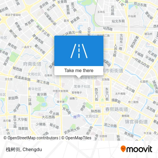 槐树街 map