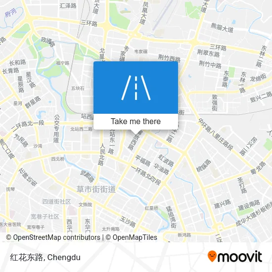 红花东路 map