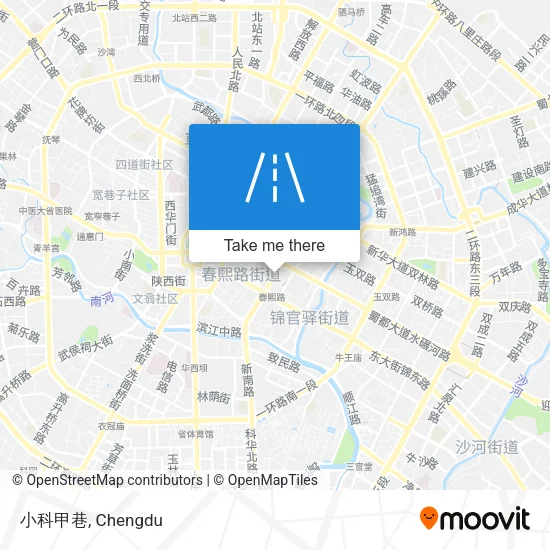 小科甲巷 map