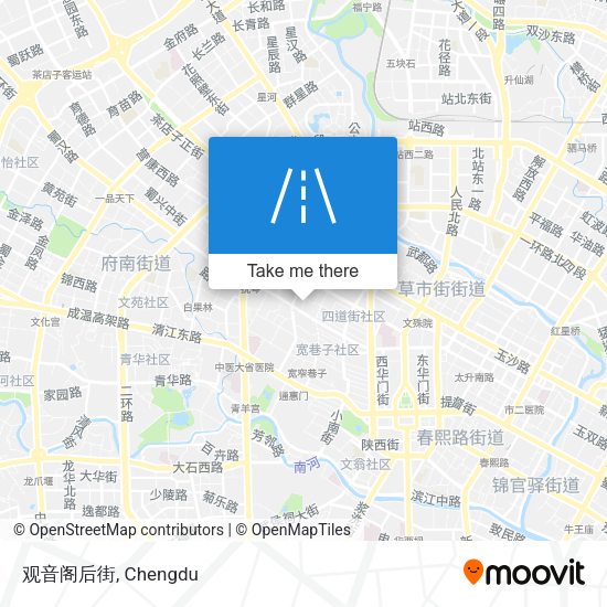 观音阁后街 map