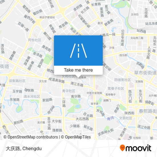 大庆路 map