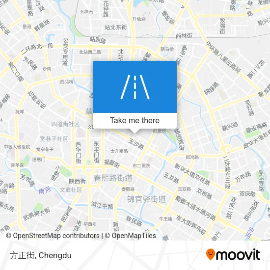 方正街 map