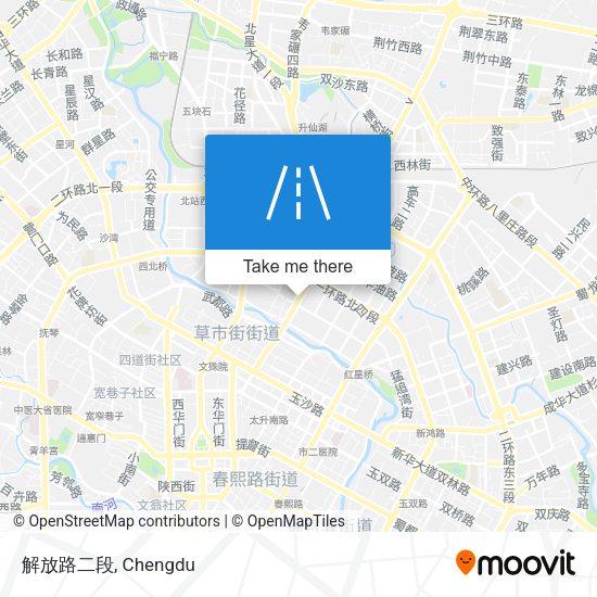 解放路二段 map