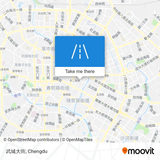 武城大街 map