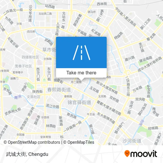 武城大街 map