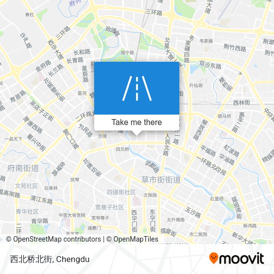 西北桥北街 map