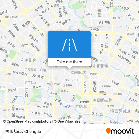西屠场街 map