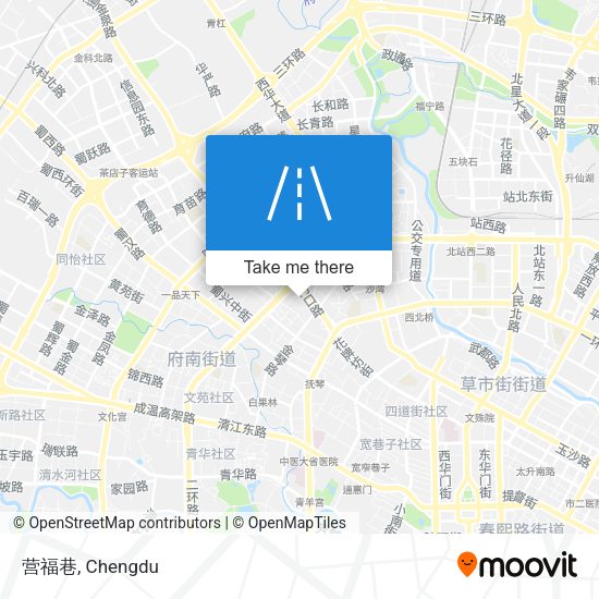 营福巷 map