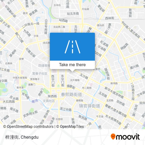 梓潼街 map