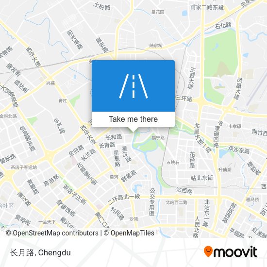 长月路 map