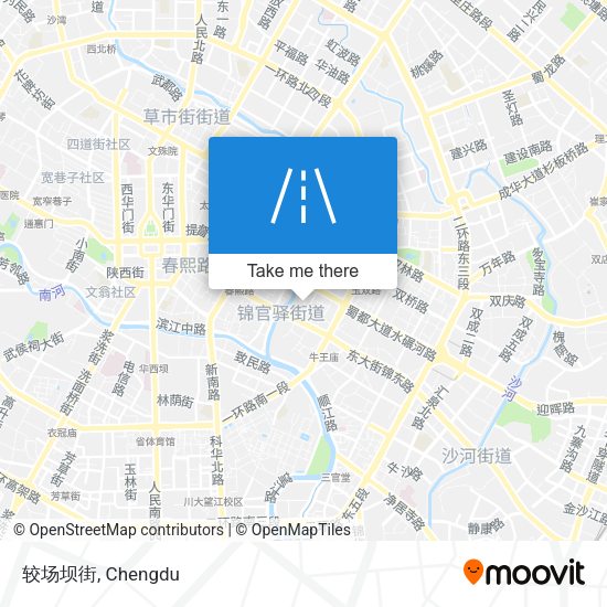 较场坝街 map