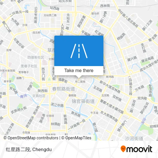 红星路二段 map