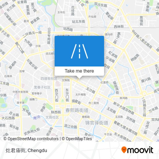 灶君庙街 map