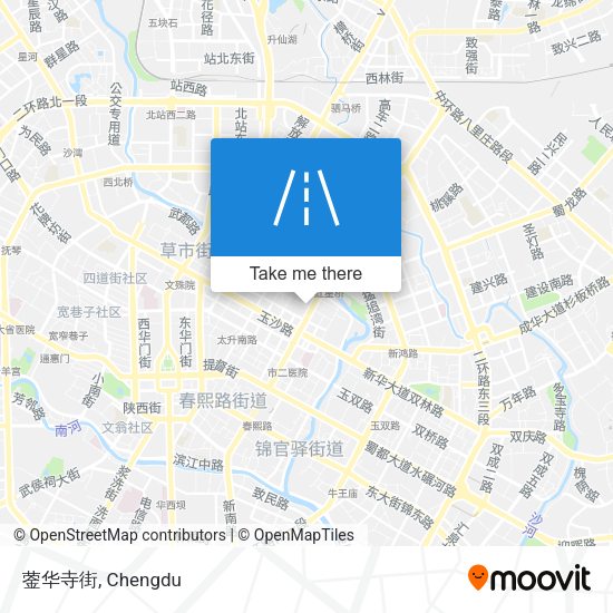 蓥华寺街 map