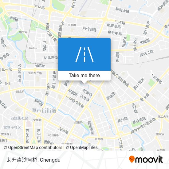 太升路沙河桥 map
