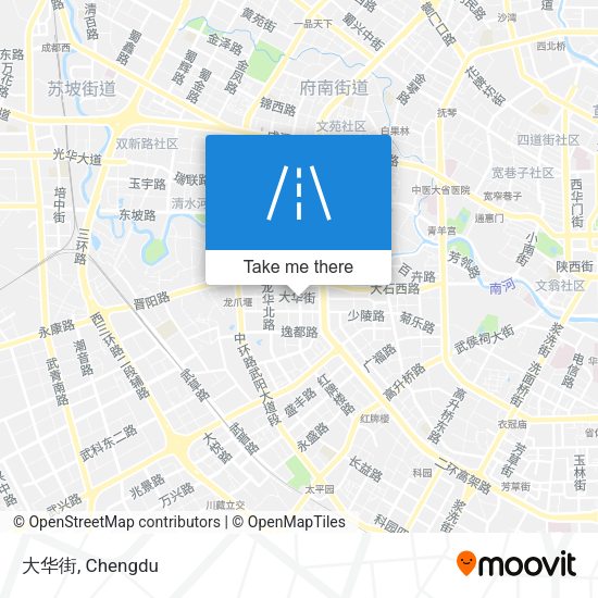 大华街 map
