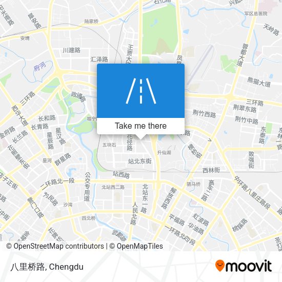 八里桥路 map