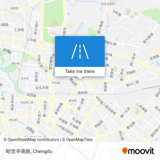 昭觉寺南路 map