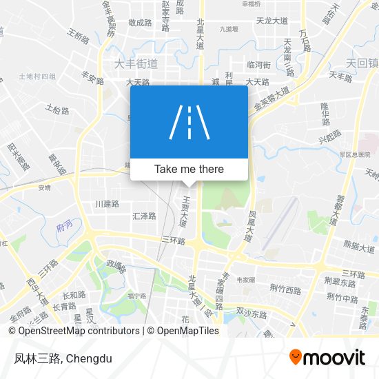 凤林三路 map