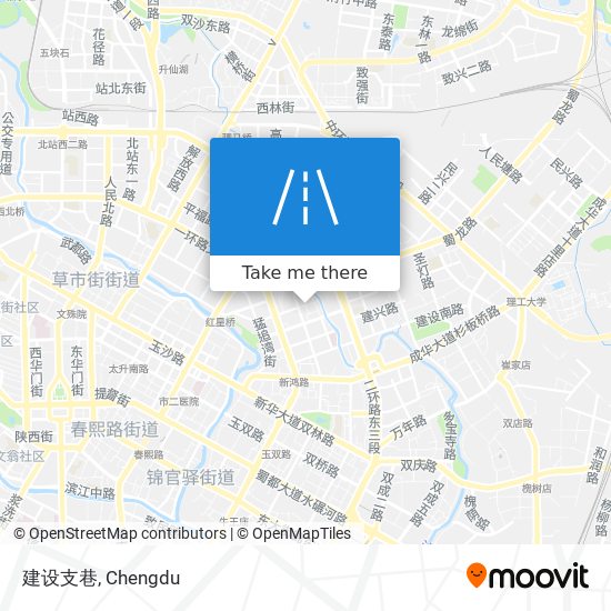 建设支巷 map