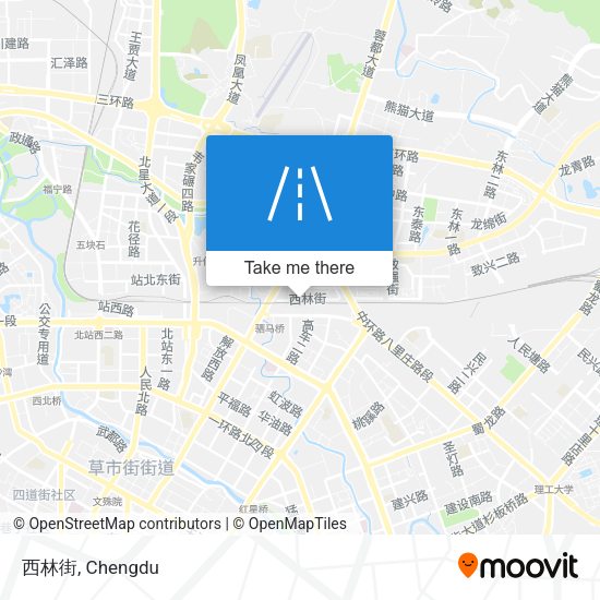 西林街 map