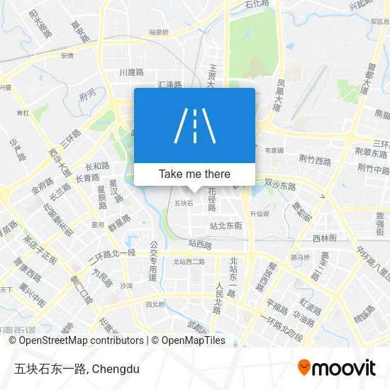 五块石东一路 map