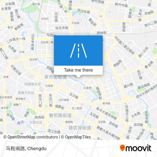 马鞍南路 map