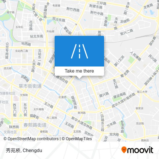 秀苑桥 map
