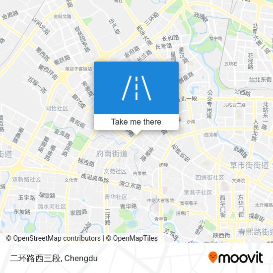 二环路西三段 map