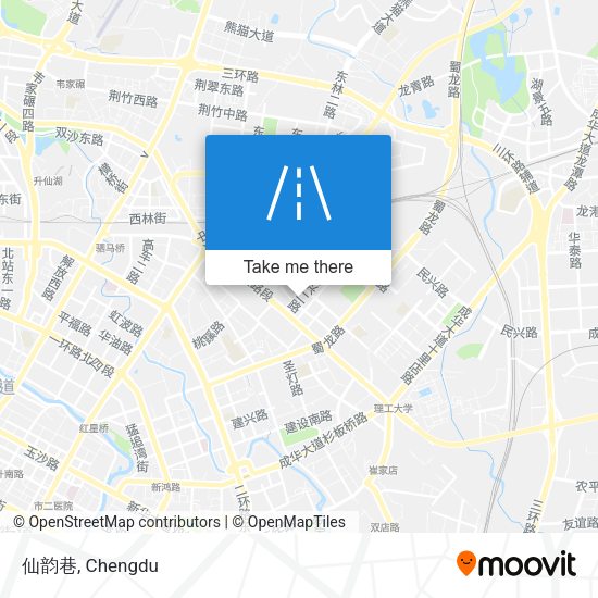 仙韵巷 map