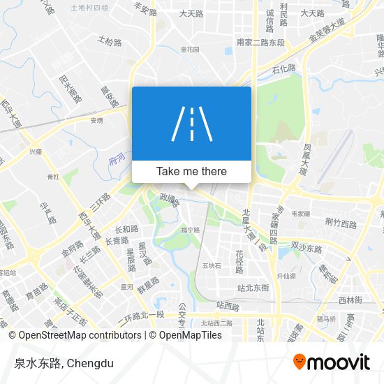 泉水东路 map