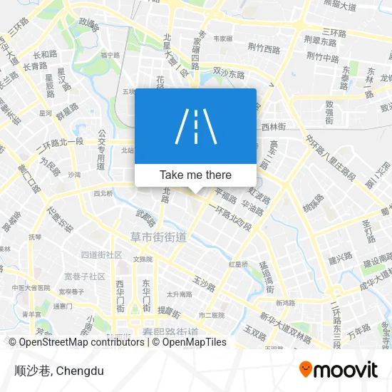 顺沙巷 map