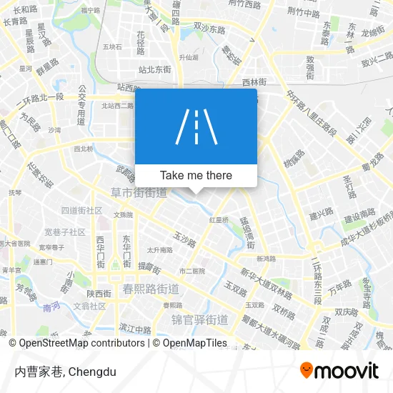 内曹家巷 map