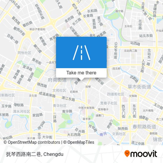 抚琴西路南二巷 map