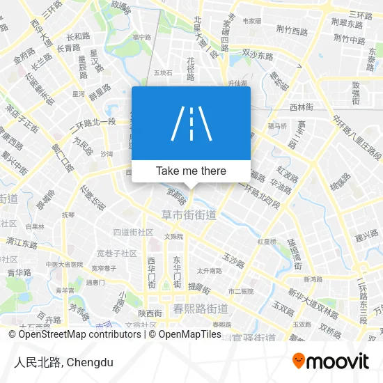 人民北路 map