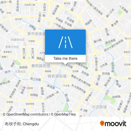 布坝子街 map