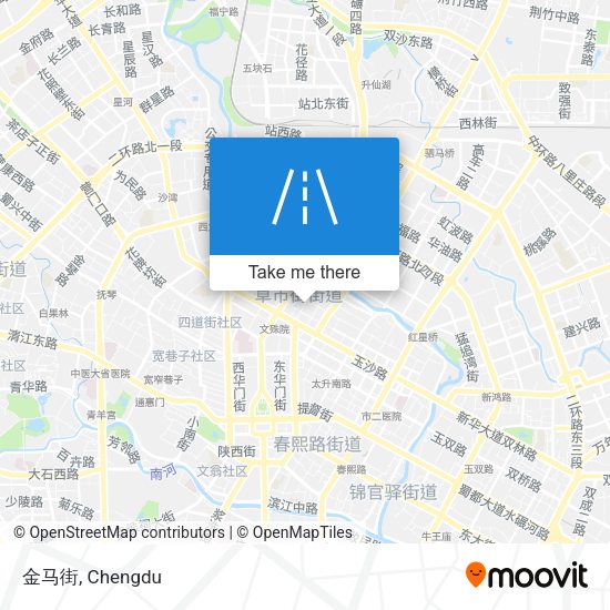 金马街 map