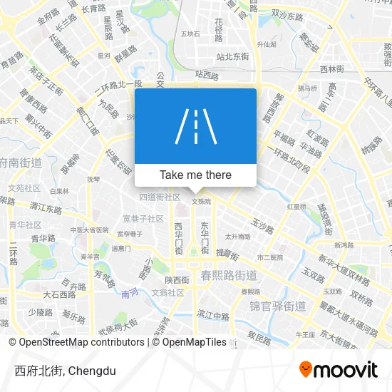 西府北街 map