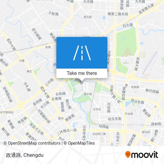 政通路 map