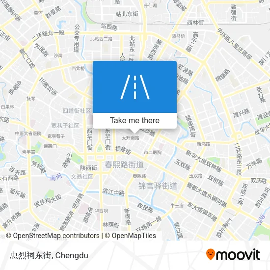忠烈祠东街 map
