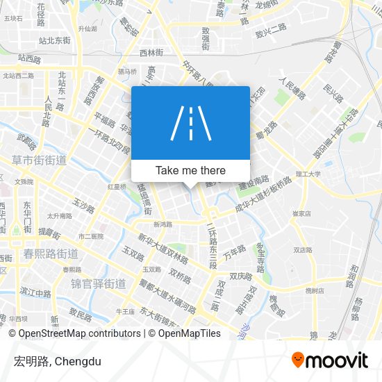 宏明路 map