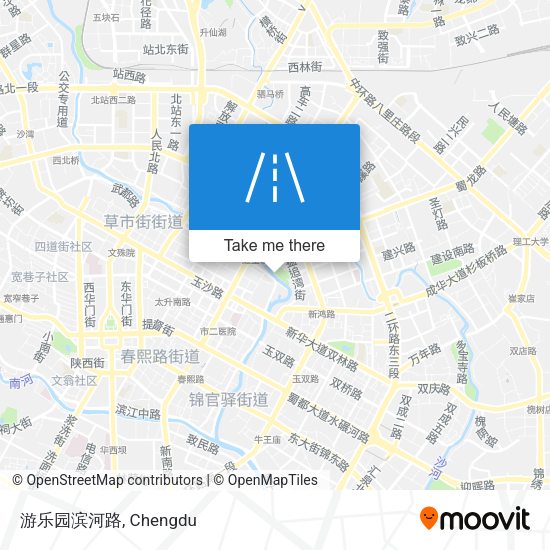 游乐园滨河路 map