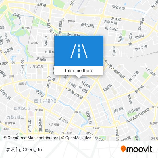 泰宏街 map