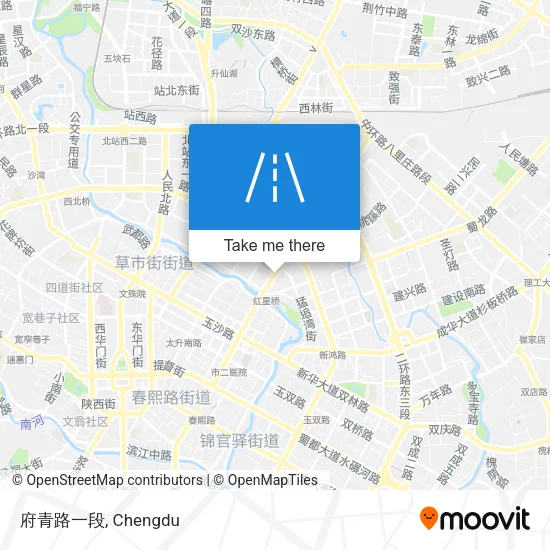 府青路一段 map