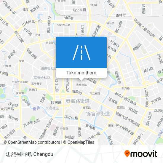 忠烈祠西街 map