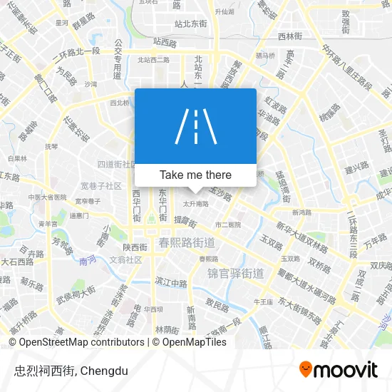 忠烈祠西街 map