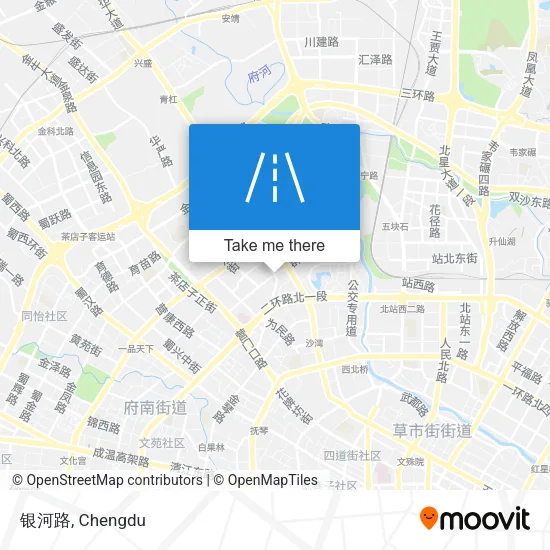 银河路 map