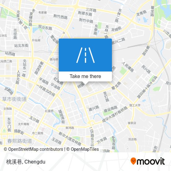 桃溪巷 map