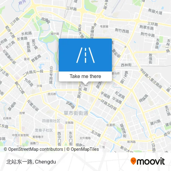 北站东一路 map